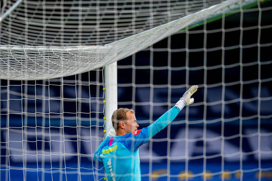 Goalkeeper Viljar Myhra of Strømsgodset