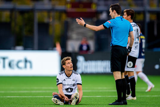 Kristoffer Zachariassen of Rosenborg and Sivert Øksnes