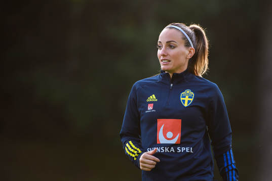 Kosovare Asllani of the Swedish women’s national football