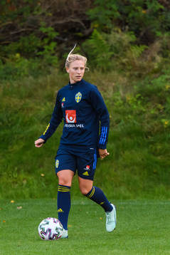 Rebecka Blomqvist of the Swedish women’s national