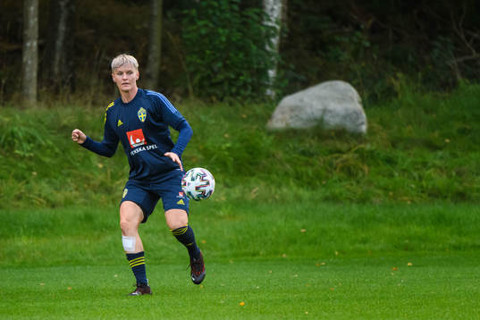 Nilla Fischer of the Swedish women’s national football