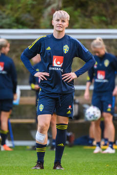 Nilla Fischer of the Swedish women’s national football