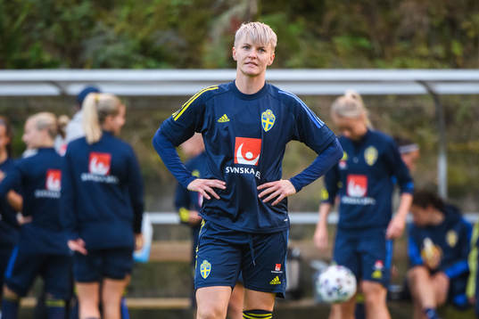 Nilla Fischer of the Swedish women’s national football