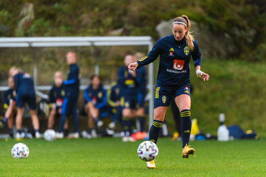 Kosovare Asllani of the Swedish women’s national football