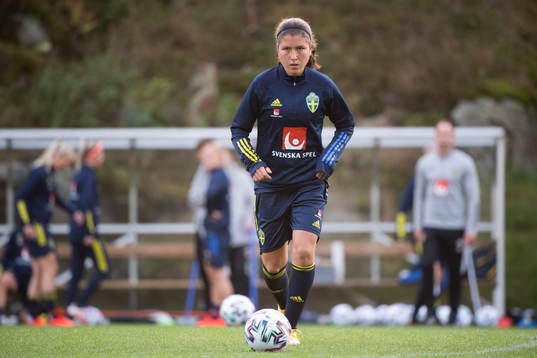 Loreta Kullashi of the Swedish women’s national football