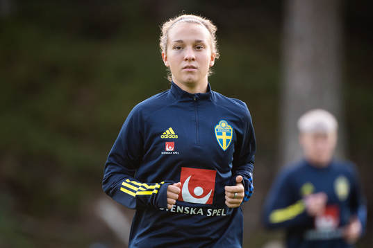 Julia Zigiotti Olme of the Swedish women’s national
