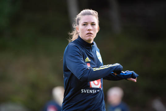 Pauline Hammarlund of the Swedish women’s national