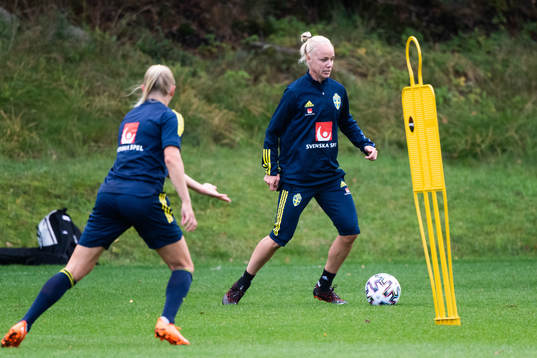 Caroline Seger of the Swedish women’s national football