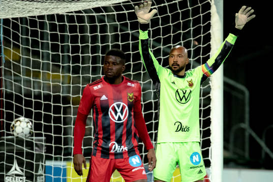 Östersunds målvakt Aly Keita