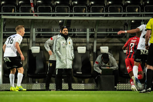 Östersunds assisterande tränare Amir Azrafshan