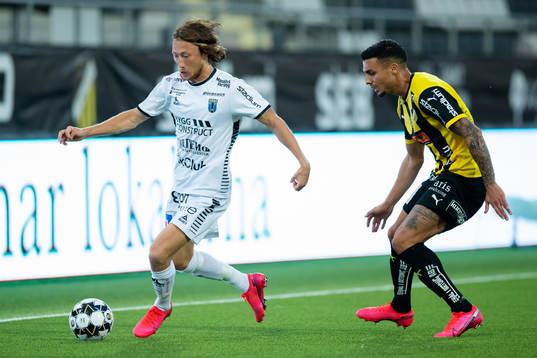 Sirius Axel Björnström och Häckens Ahmed Yasin