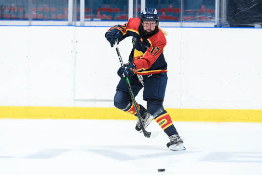 Djurgårdens Julia Johanssonunder ishockeymatchen i SDHL