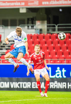 IFK Norrköpings Christoffer Nyman nickar in 0-2