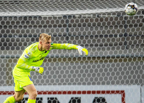 IFK Norrköpings målvakt Isak Pettersson