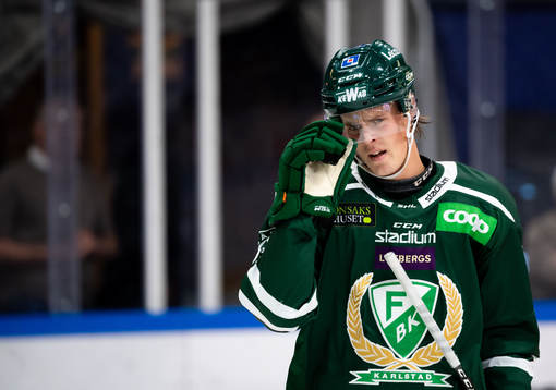 Färjestads Carl Jakobsson deppar