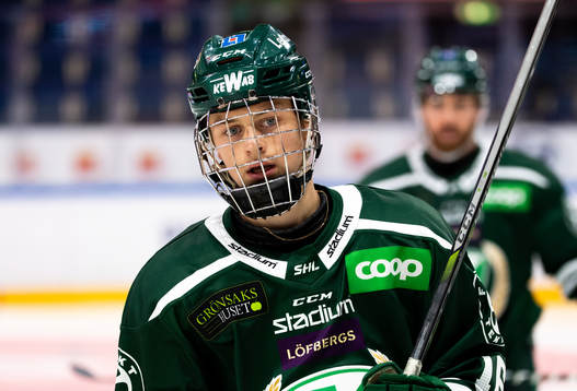 Färjestads Lucas Forsell deppar
