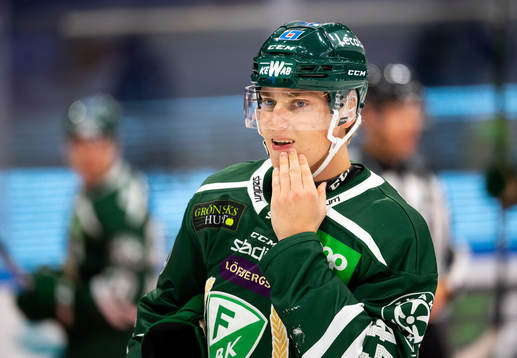 Färjestads Jacob Peterson deppar