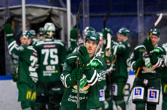 Färjestads Sebastian Erixon deppar och tackar publiken