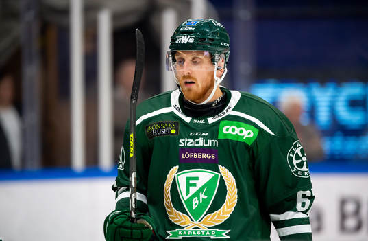 Färjestads Pontus Widerström deppar