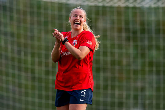 Therese Sessy Åsland of the Norwegian women’s national