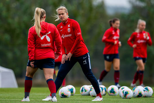 Elise Thorsnes of the Norwegian women’s national football