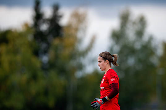 Goalkeeper Ida Norstrøm of the Norwegian women’s