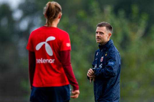 Alexander Straus, coach of Norway