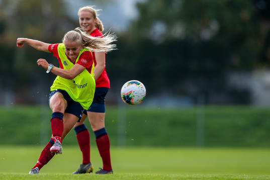 Emilie Woldvik of the Norwegian women’s national football