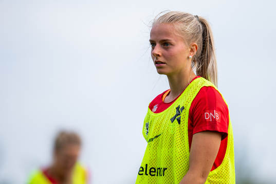 Emilie Woldvik of the Norwegian women’s national football