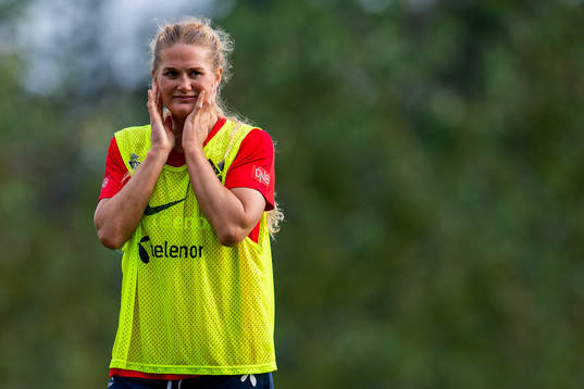 Lisa-Marie Karlseng Utland of the Norwegian women’s