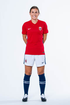 Emilie Haavi of the Norwegian women’s national football