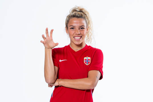 Celin Bizet Ildhusøy of the Norwegian women’s national