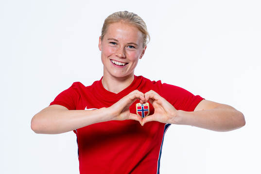 Julie Blakstad of the Norwegian women’s national football