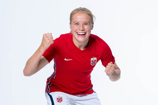 Julie Blakstad of the Norwegian women’s national football