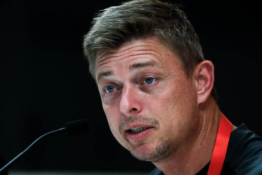 Head coach Jon Dahl Tomasson
