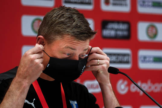 Head coach Jon Dahl Tomasson