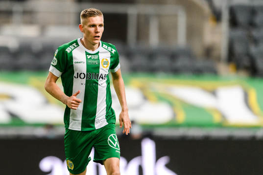 Aron Johansson of Hammarby