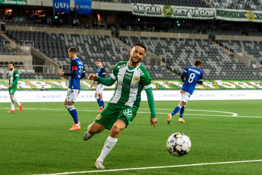 Mohanad Jeahze of Hammarby looks dejected