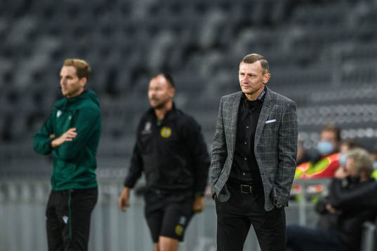 Head coach, Dariusz Zuraw of Lech Poznan
