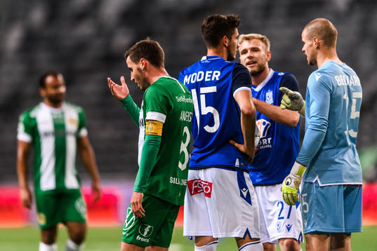 Jeppe Andersen of Hammarby looks dejected