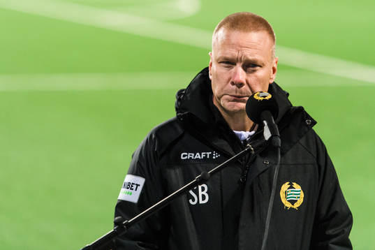 Stefan Billborn, head coach of Hammarby