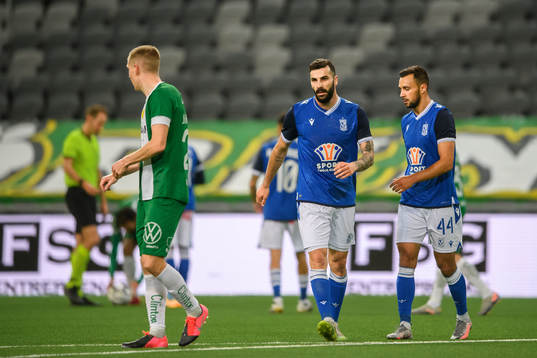 Mikael Ishak of Lech Poznan