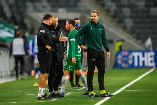 Joachim Björklund, assistant coach and Stefan Billborn,