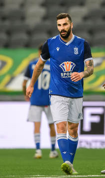 Mikael Ishak of Lech Poznan