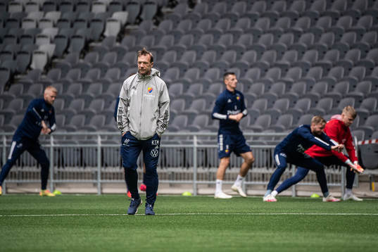 Djurgårdens tränare Kim Bergstrand