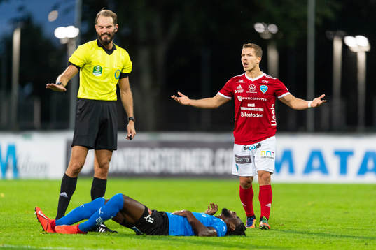 Umeås Bajram Ajeti reagerar