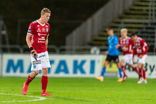 Umeås Nicklas Raaholt deppar