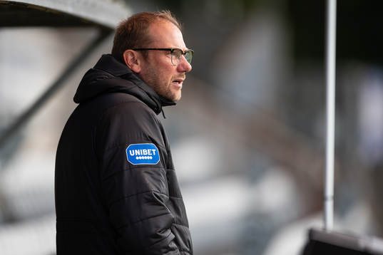 Halmstads tränare Magnus Haglund