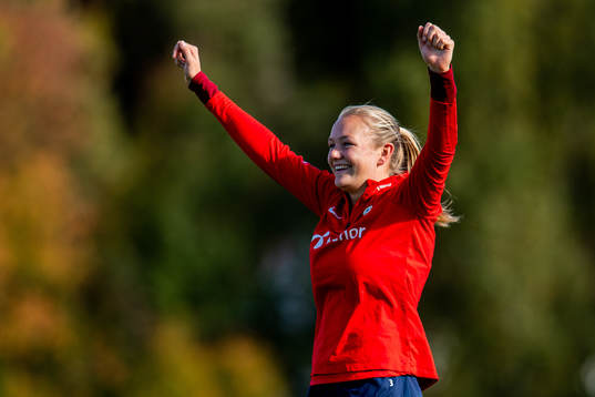Frida Maanum of the Norwegian women’s national football