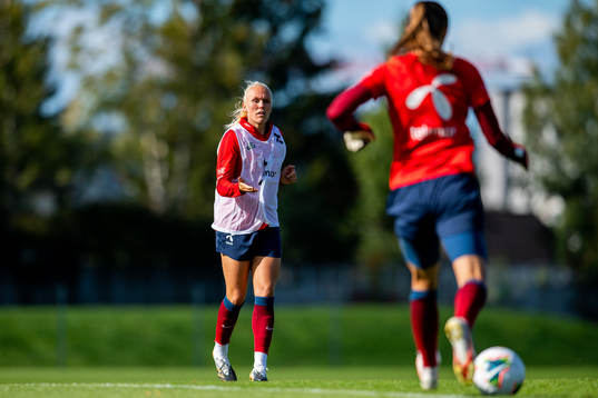 Maria Thorisdottir of the Norwegian women’s national
